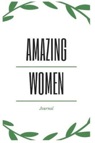 Cover of Amazing Woman Journal