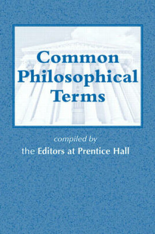 Cover of Common Philosophical Terms