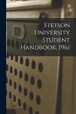 Cover of Stetson University Student Handbook, 1961