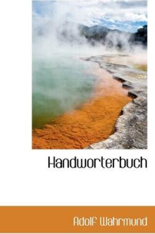 Cover of Handworterbuch