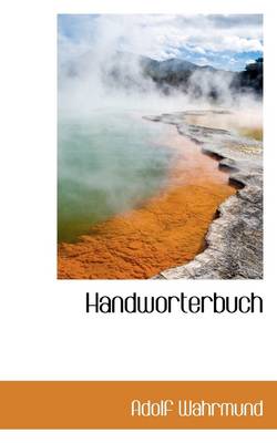 Book cover for Handworterbuch