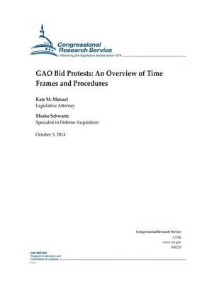 Cover of GAO Bid Protests