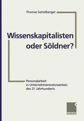 Book cover for Wissenskapitalisten oder Söldner?