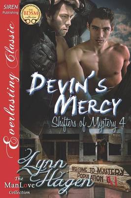 Book cover for Devin's Mercy [Shifters of Mystery 4] (Siren Publishing Everlasting Classic Manlove)