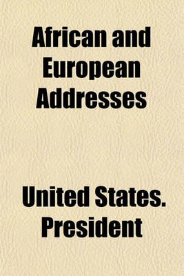 Book cover for African and European Addresses