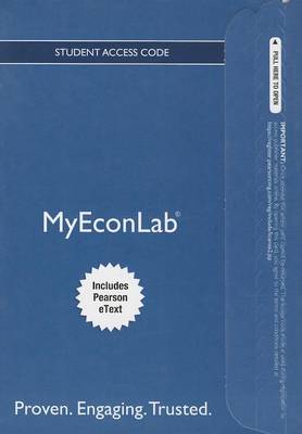 Book cover for NEW MyEconLab with Pearson EText -- Access Card -- for Macroeconomics