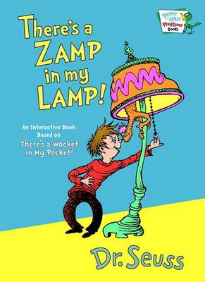 Book cover for There's A Zamp In My Lamp