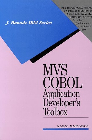 Cover of MVS Cobol Application Developer's Toolbox