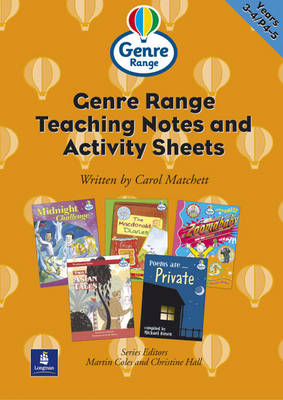 Book cover for Genre Range: Teaching Notes & Activity Sheets Y3-4/P4-5