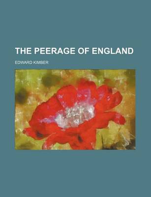 Book cover for The Peerage of England