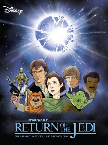 Book cover for Star Wars: Return of the Jedi Graphic Novel Adaptation