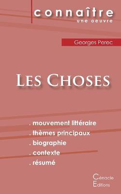 Book cover for Fiche de lecture Les Choses de Georges Perec (Analyse litteraire de reference et resume complet)