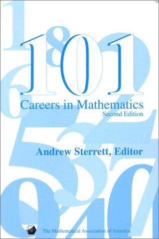 Book cover for 101 Careers in Mathematics