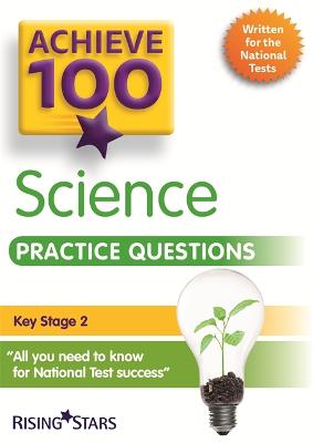 Book cover for Achieve 100 Science Practice Questions