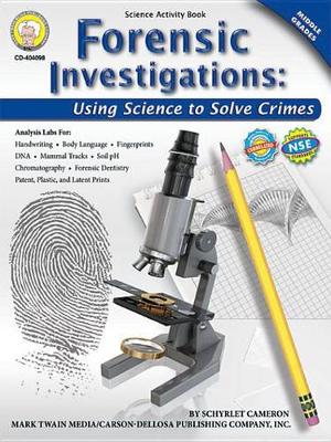 Book cover for Forensic Investigations, Grades 6 - 8