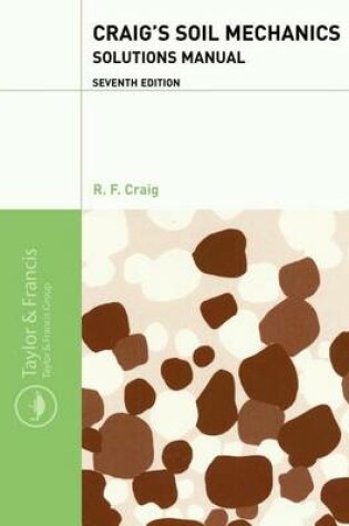 Cover of Craig's Soil Mechanics