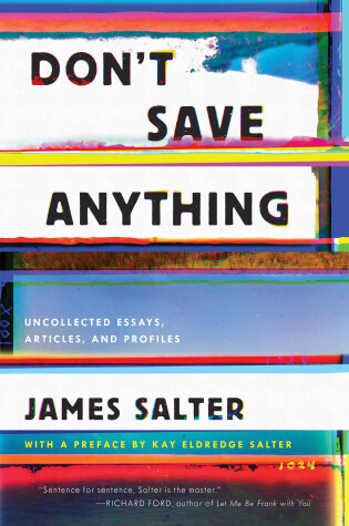 Cover of Don't Save Anything