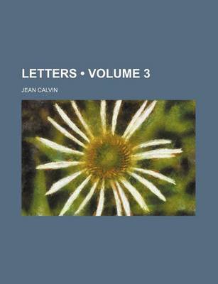 Book cover for Letters (Volume 3)