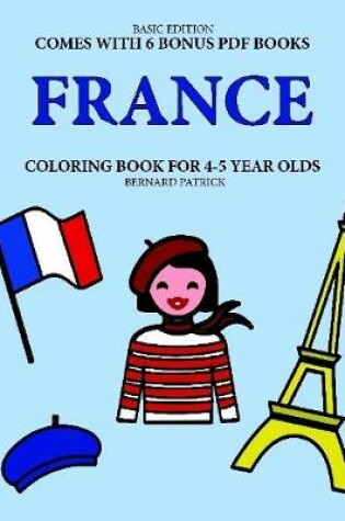 Cover of Coloring Book for 4-5 Year Olds (France)