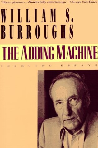 Cover of The Adding Machine: Selected Essays