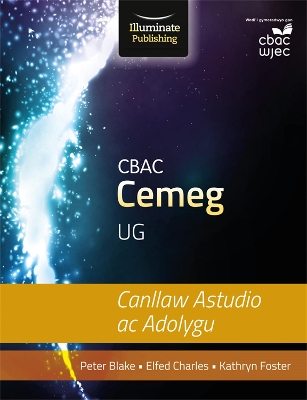 Book cover for CBAC Cemeg UG Canllaw Astudio ac Adolygu (WJEC Chemistry for AS Level: Study and Revision Guide)