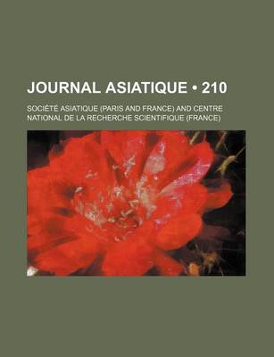 Book cover for Journal Asiatique (210)