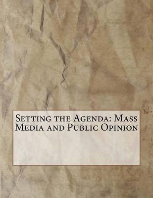 Book cover for Setting the Agenda