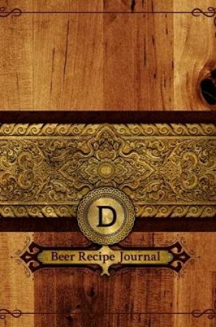 Cover of D Beer Recipe Journal