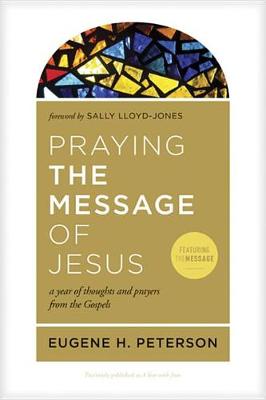 Book cover for Praying the Message of Jesus