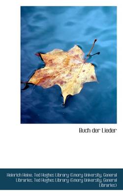 Cover of Buch Der Lieder