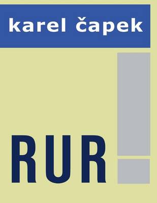 Book cover for R.U.R. by Karel Capek