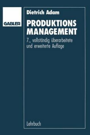 Cover of Produktions-Management