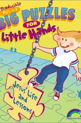 Cover of Big Puzzles for Little Hands Jesus Life and