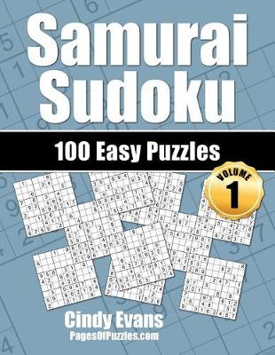 Book cover for Samurai Sudoku Easy Puzzles - Volume 1