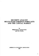 Cover of Security Analyst Multi-Year Earnings Forecasts & the Capital Market