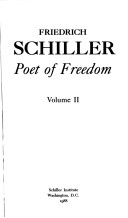 Book cover for Schiller, Poet of Freedom