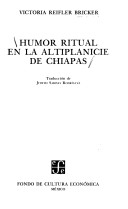 Cover of Ritual Humor in Highland Chiapas