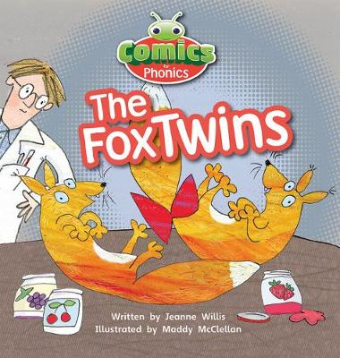 Book cover for T317A Comics for Phonics The Fox Twins Red A Set 6