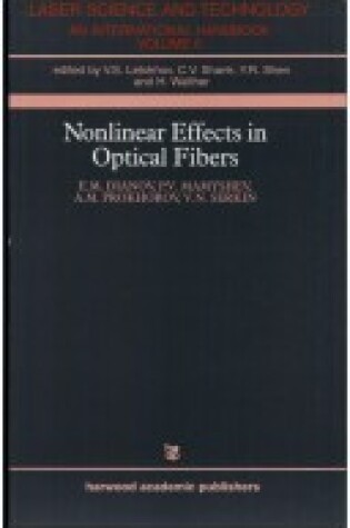 Cover of Nonlinear Effects in Optical Fibres