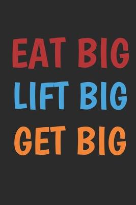 Book cover for Eat Big Lift Big Get Big
