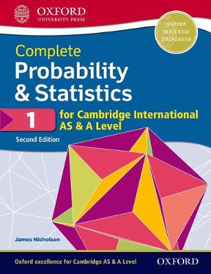 Book cover for Complete Probability & Statistics 1 for Cambridge International AS & A Level