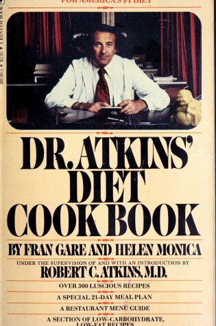 Cover of Dr Atkins Diet Cookbook