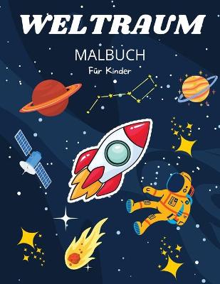 Book cover for Weltraum Malbuch
