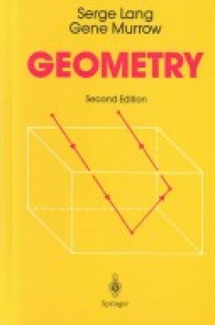 Cover of Geometry: a High School Course