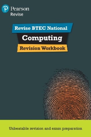 Cover of Pearson REVISE BTEC National Computing Revision Workbook - for 2025 exams