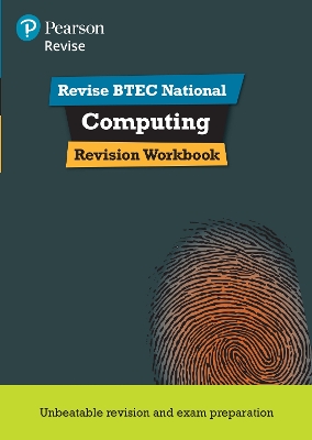 Book cover for Pearson REVISE BTEC National Computing Revision Workbook - for 2025 exams