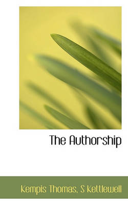 Book cover for The Authorship