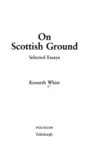 Cover of On Scottish Ground