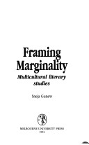 Book cover for Framing Marginality