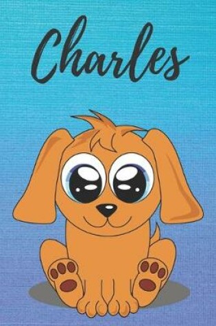 Cover of Charles dog coloring book / notebook / journal / diary